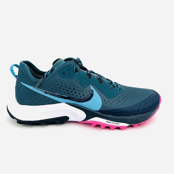 Nike Shoes - Nike Terra Kiger 7 Dark Teal Green Pink Womens Size 8 CW6066-301 Trail Running